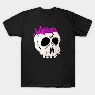 Skull with Worms T-Shirt